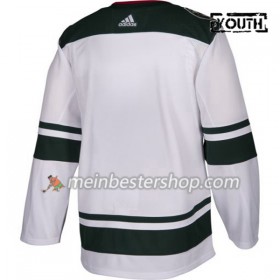 Minnesota Wild Blank Adidas Weiß Trikot Authentic - Kinder